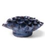 Pompon Dahlia Ceramic Flower – Blue Noir – 4.5″x1.5″